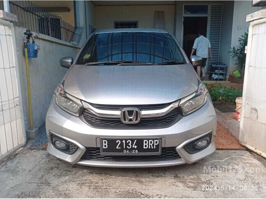 Jual Mobil Honda Brio 2021 E Satya 1.2 di Banten Automatic Hatchback Silver Rp 155.000.000