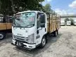 Used 2020 Isuzu NLR77UEE UBS 1 Ton 13 Feet Wooden Cargo Stainless Steel Floorboard Original Condition 4800KG Lorry