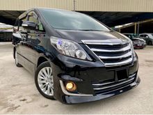2012 Toyota Alphard 2.4 SC FULL SPEC HOME THEATER SURROUND CAMERA MEMORY ELECTRIC LEATHER SEAT