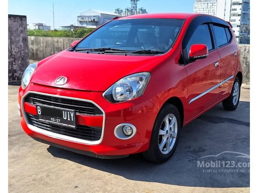 Jual Mobil Daihatsu Ayla 2017 X 1.0 di DKI Jakarta Manual Hatchback Merah Rp 88.000.000