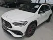 Recon 2021 Mercedes-Benz GLA45 S AMG 4MATIC+ 2.0 S SUV - Cars for sale