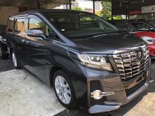 2016 Toyota Alphard 2.5 SA RADAR CRUISE ALPINE PLAYER JAPAN UNREG