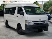 2012 Toyota Hiace 2.5 Window Van Van WARRANTY 11 SEATER GOOD CONDITION CD PLAYER CLEAN INTERIOR CLEAN SEAT