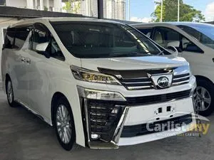 2021 Toyota Vellfire 2.5 Z Golden Eyes MPV