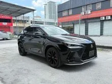 2023 Lexus NX 350 2.4 F Sport SUV*GRADE4.5 *16k Km Mileage *ORANGE BRAKE CALIPER*DIM*HUD*BSM*RCTA*RSA*PCS*LCA*FCTA*LDA*NX350 FSport