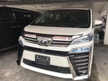 2018 Toyota Vellfire 2.5 MPV / Full Spec Vellfire ZG Z G / Low Mileage / Super Nice Condition !!!