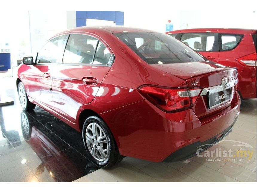 Proton Saga 2017 premium 1.3 in Penang Automatic Sedan Red 