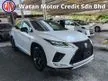 Recon 2021 Lexus RX300 2.0 F Sport SUV High Grade Panoramic Roof Red Colour Interior