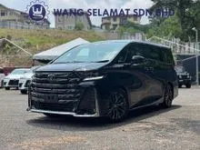 UNREG 2024 Toyota Vellfire 2.4 Z Premier / Sunset Brown Interior / Side Step / Roof Monitor / DIM / Grade 5A / Tip Top Condition