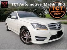 Mercedes-Benz C200 CGI 1.8 AMG FACELIFT W204 , PUSH START , REVERSE CAMERA , POWER SEAT , SEMI LEATHER SEAT , PADDLE SHIFT C180 C250Sedan