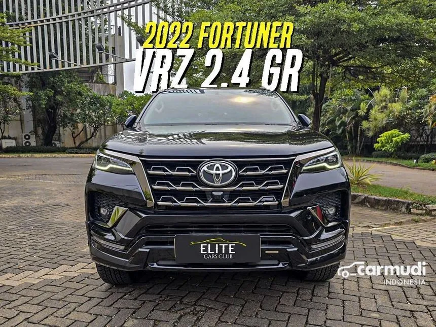 Jual Mobil Toyota Fortuner 2022 VRZ 2.4 di DKI Jakarta Automatic SUV Hitam Rp 479.000.000