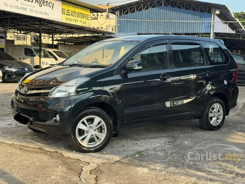 2012 Toyota Avanza G (Metallic) MPV