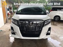2017 Toyota Alphard 2.5 S 7seat 360view Power Boot LED Light Sun Roof Push Start 7G