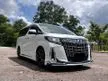 Used 2015 Toyota Alphard 2.5 G S C Package MPV 7 SEATER MODELLISTA FULL SET WITH RIM PILOT SEAT 2 POWER DOOR POWER BOOT