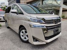 (PRE CRASH) 2018 Toyota Vellfire 2.5 X NEW FACELIFT UNREGISTERED