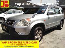 2003 Honda CR-V 2.0 i-VTEC SUV CALL 019-3331692 SENTUL YAP BROTHERS THE BRAND YOU TRUST SINCE 1988