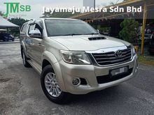 2014 Toyota Hilux 3.0 G VNT Pickup Truck (A) *VNT TURBO 4X4, PREMIUM HIGH SPEC WITH CANOPY, ACCIDENT FREE, CLEAN INTERIOR*