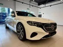 2025 Mercedes-Benz E200 2.0 Avantgarde Sedan (Sime Darby Approved)