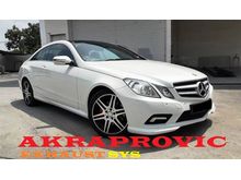 2011 Mercedes Benz E350 (A) Akrapovic PAN/Roof 4pot Brake AMG