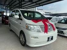 2003 Toyota Alphard 2.4 (A) NO PROCESSIN FEE