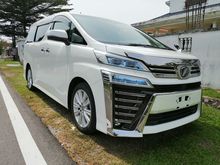 5 Year Warranty 2018 Toyota Velllfire 2.5 Z MPV Sunroof