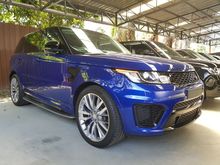 2015 Land Rover Range Rover Sport 5.0 SVR SUV Side Step Paddle Shift Push Start Button Power Boot Surround View Camera Panoramic Roof Meridian Sound System Carbon Fiber Interior