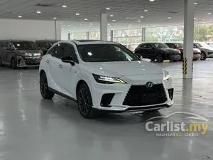 2023 Lexus RX 350 2.4 F Sport - Sunroof - Rear Power Seat - Black Half Leather Seat - 4Camera - DIM - BSM - HUD