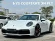 Recon 2019 Porsche 911 Carrera Coupe 3.0 PDK 4S Turbo 992 Unregistered Sport Chrono With Mode Switch Sport Exhaust System Burmester Sound System - Cars for sale