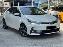 2018 Toyota Corolla Altis 2.0 V Sedan WARRANTY FULL LEATHER SEAT CRUISE CONTROL PADDLE SHIFTERS LED PROJECTOR TIPTOP CONDITION