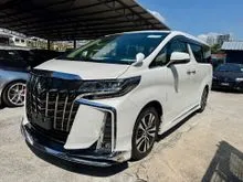 2022 Toyota Alphard 2.5 G S C Package Modellista Kit Original Dim BSM Sunroof Free 8 Year Warranty