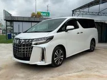 READY STOCK 2021 Toyota Alphard 2.5 G SC Modellista MPV JBL / 360 CAMERA FULL SPEC