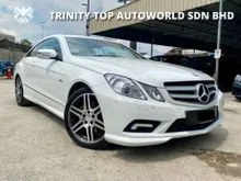 2009 Mercedes-Benz E350 CGI 3.5 AMG Coupe 2 DOOR, REGISTER 2016, WARRANTY, PROMOSI #MIZI