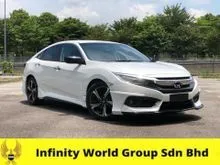 Y 2019 Honda Civic 1.5 TC-P VTEC TURBO PREMIUM / FREE 3 YEARS WARRANTY / PADDLE SHIFT / POWER SEAT / MODULO BODY KIT / PUSH START / TC / TCP