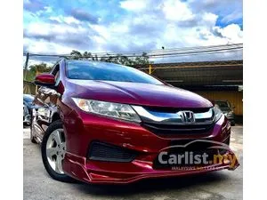 [ACCIDENT FREE AND NON FLOODED CAR FOR SALE]  2016 Honda City 1.5 E i-VTEC Sedan RM740 PER MONTH ONLY