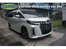 2019 Toyota Alphard 2.5 G SC ORI KM / 3 EYE LED / PKSB / FREE CAR AIR PURIFIER / FOC MODELISTA BODYKIT