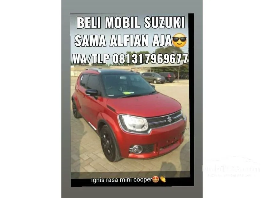 Jual Mobil Suzuki Ignis 2024 GX 1.2 di DKI Jakarta Automatic Hatchback Merah Rp 190.000.000