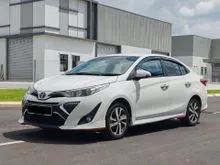2019 Toyota Vios 1.5 G Sedan Full Leather Push Start