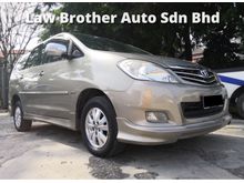 ( NO GST ) 2009 Toyota INNOVA 2.0 G (A) LOW PROCESSING FEE