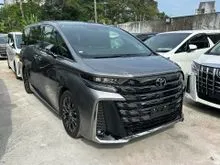 2025 Toyota Vellfire 2.4 Z Premier MPV - Side Step - Roof Monitor - Brown Leather