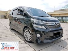 2012 Toyota Vellfire 2.4 ZG Van Wagon
