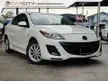 Used 2013 Mazda 3 1.6 GL Sedan 3 YEARS WARRANTY ONE CAREFUL OWNER ANDROID PLAYER