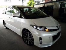 2013 UNREG TOYOTA ESTIMA 2.4 AERAS ( JAPAN SPEC ) BEIGE INTERIOR