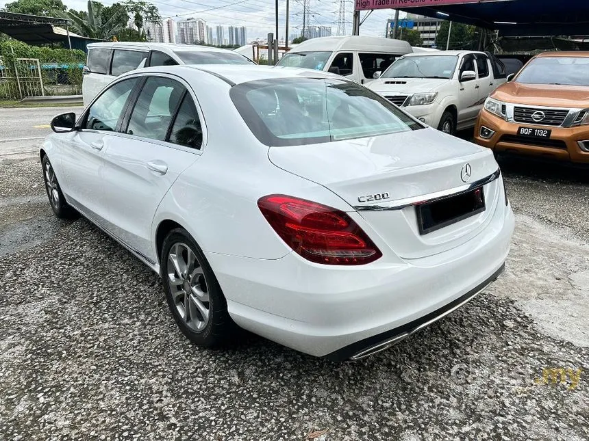 2015 Mercedes-Benz C200 Avantgarde Sedan