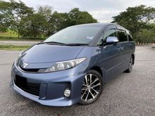 2012/16 Toyota Estima 2.4 Aeras G Facelift (A) Dual Power Door Push Start Reverse Camera Rear Entertainment Register 2016