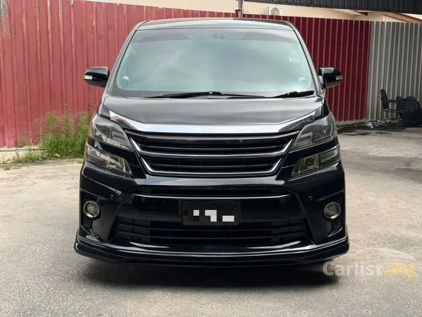 2013 Toyota Vellfire Z Golden Eyes MPV