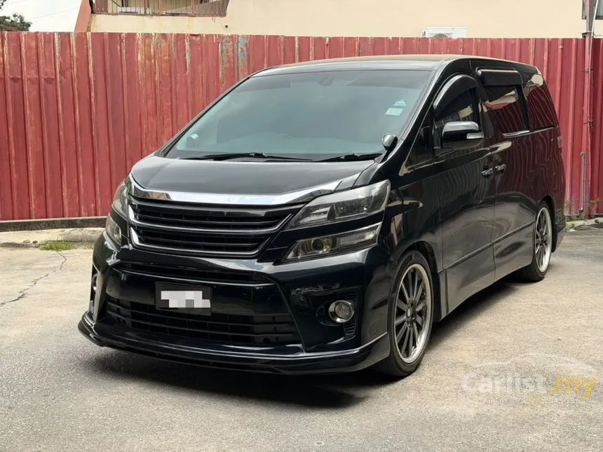 2013 Toyota Vellfire Z Golden Eyes MPV