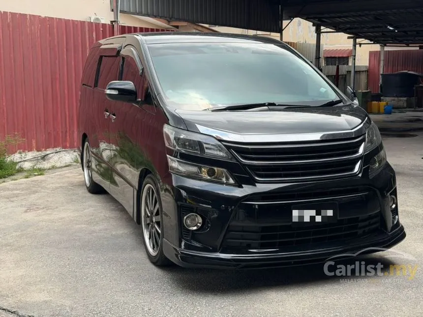 2013 Toyota Vellfire Z Golden Eyes MPV