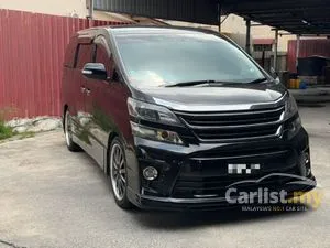 2013 Toyota Vellfire 2.4 Z Golden Eyes MPV