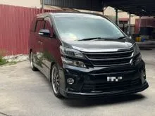 2013 REGISTER 2015 Toyota Vellfire 2.4 Z Golden Eyes MPV (LOAN KEDAI IC SAHAJA)