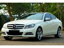 2012 Mercedes-Benz C250 1.8 AMG Coupe Garansi Up To 1 Tahun, Sertifikat BEBAS Tabrak dan Banjir, Autobahn.id Bursa Mobil BSD OTR Only 385jt
